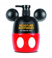 【快潔適】HANABI 米奇保濕沐浴乳 650ml