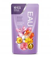 【快潔適】EAU 耀 香水沐浴乳-百花霓裳補充包800ml
