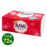 五月花抽取衛生紙110抽72包